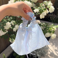 Scrunchie Drawstring Bag