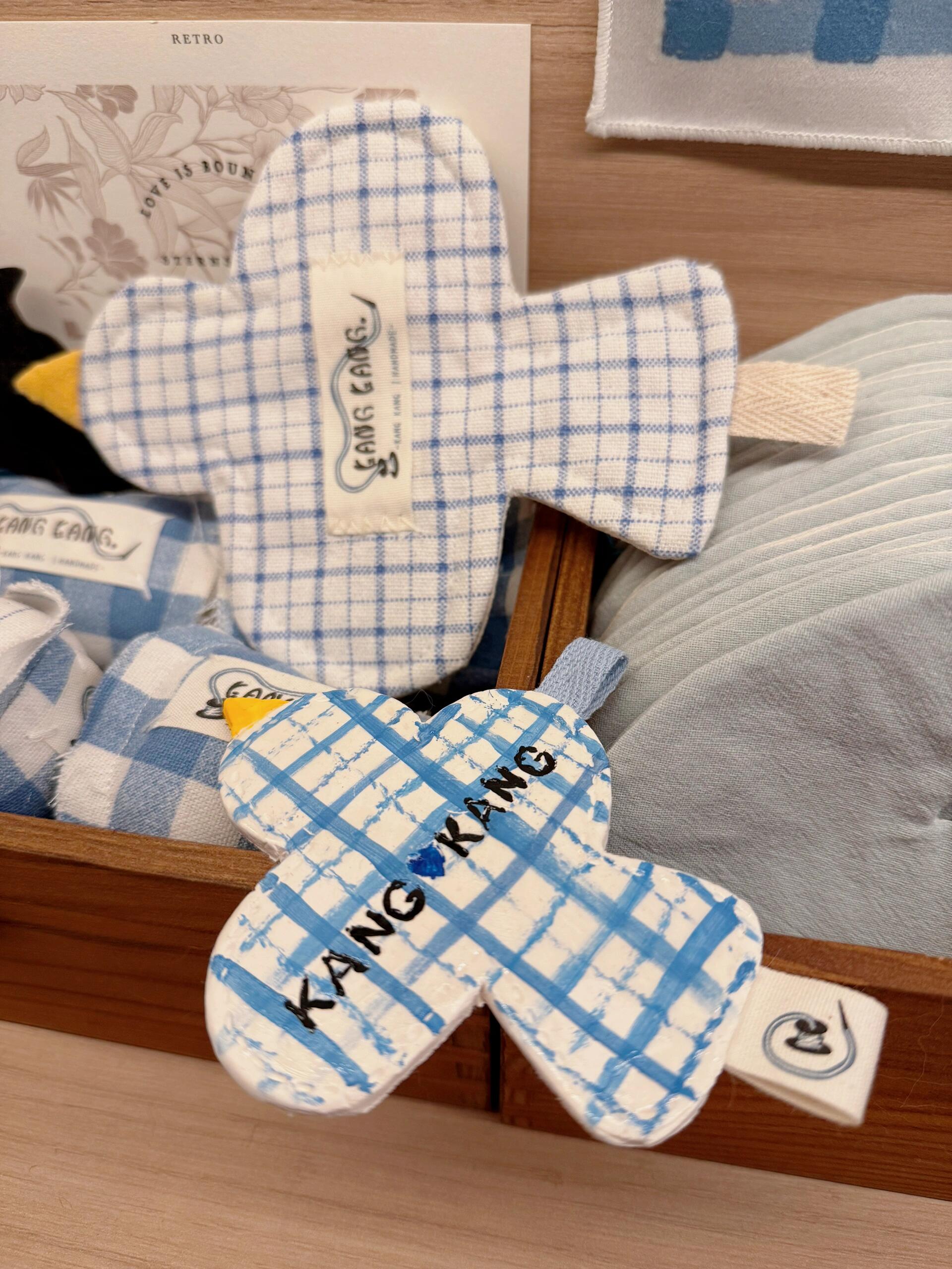 Handmade Fabric Bird Coasters – Set of 3, Choose Your Colors