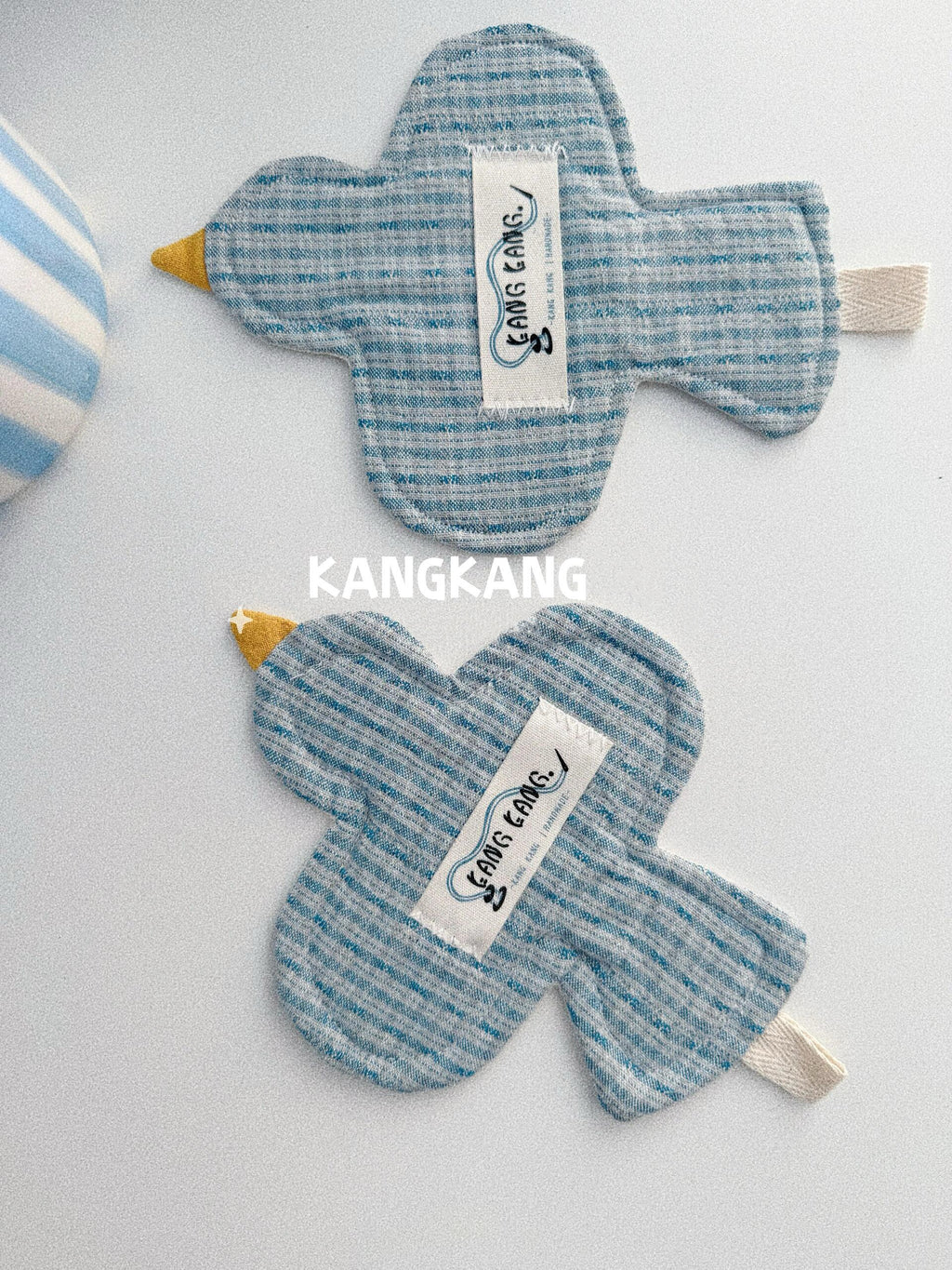 Handmade Fabric Bird Coasters – Set of 3, Choose Your Colors