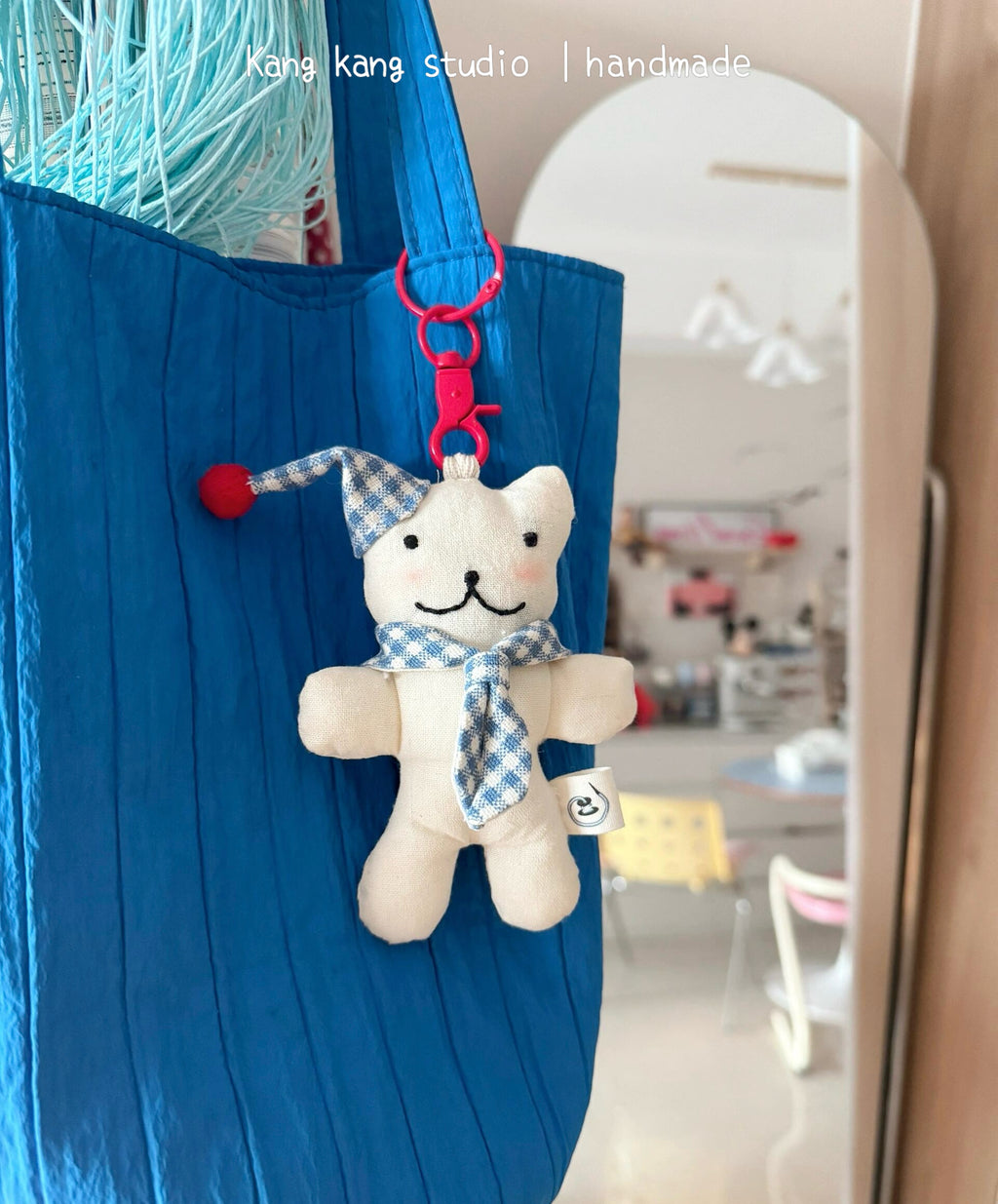 Handmade Bear & Rabbit Plush Doll Set – Choose Your Style