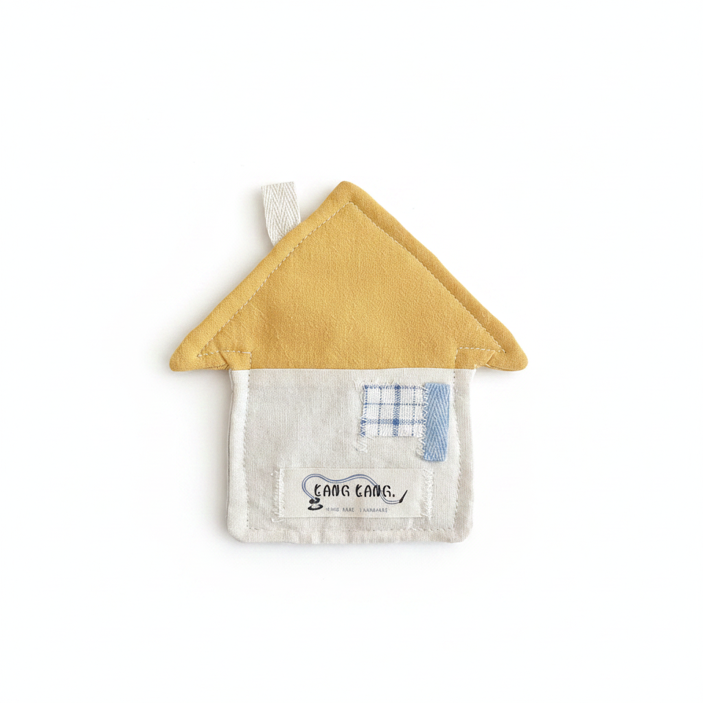Mustard Roof House Coaster